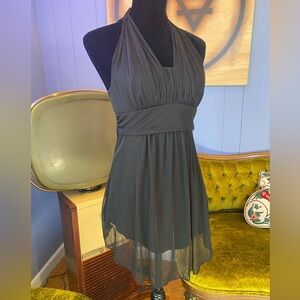 Vintage Y2K Charlotte Russe Halter Top Size Small